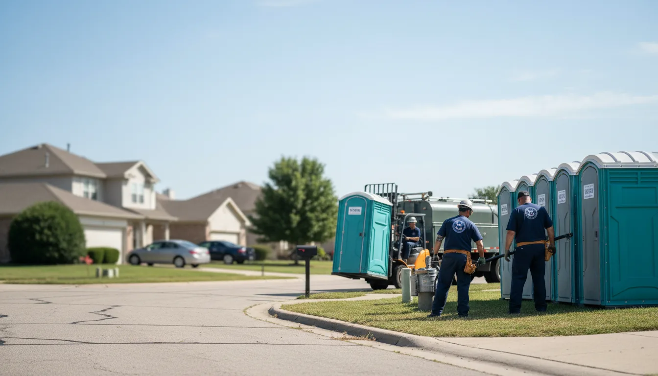 Porta Potty Rental in Morrison, IL near me